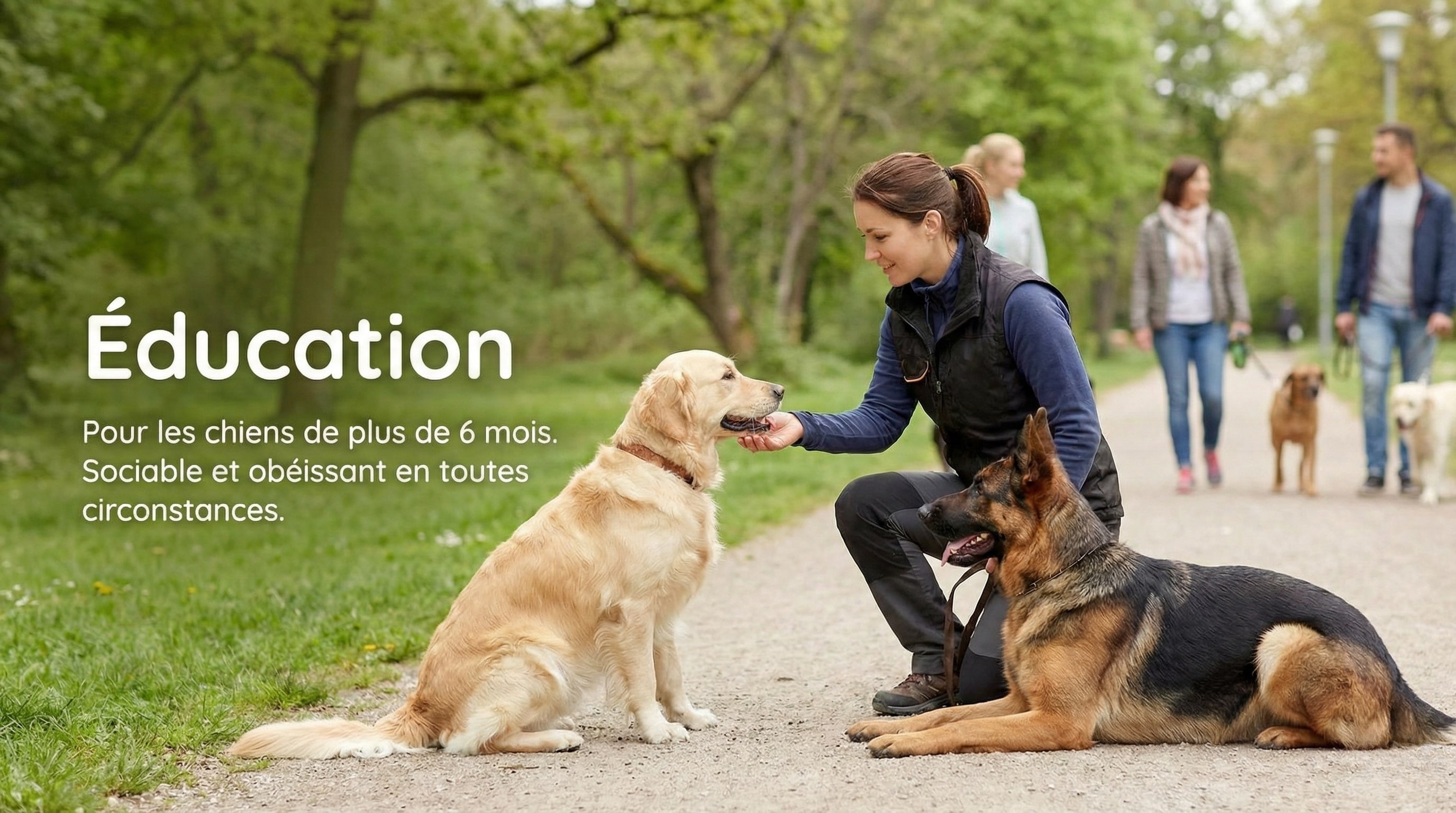 Cours d'éducation canine
